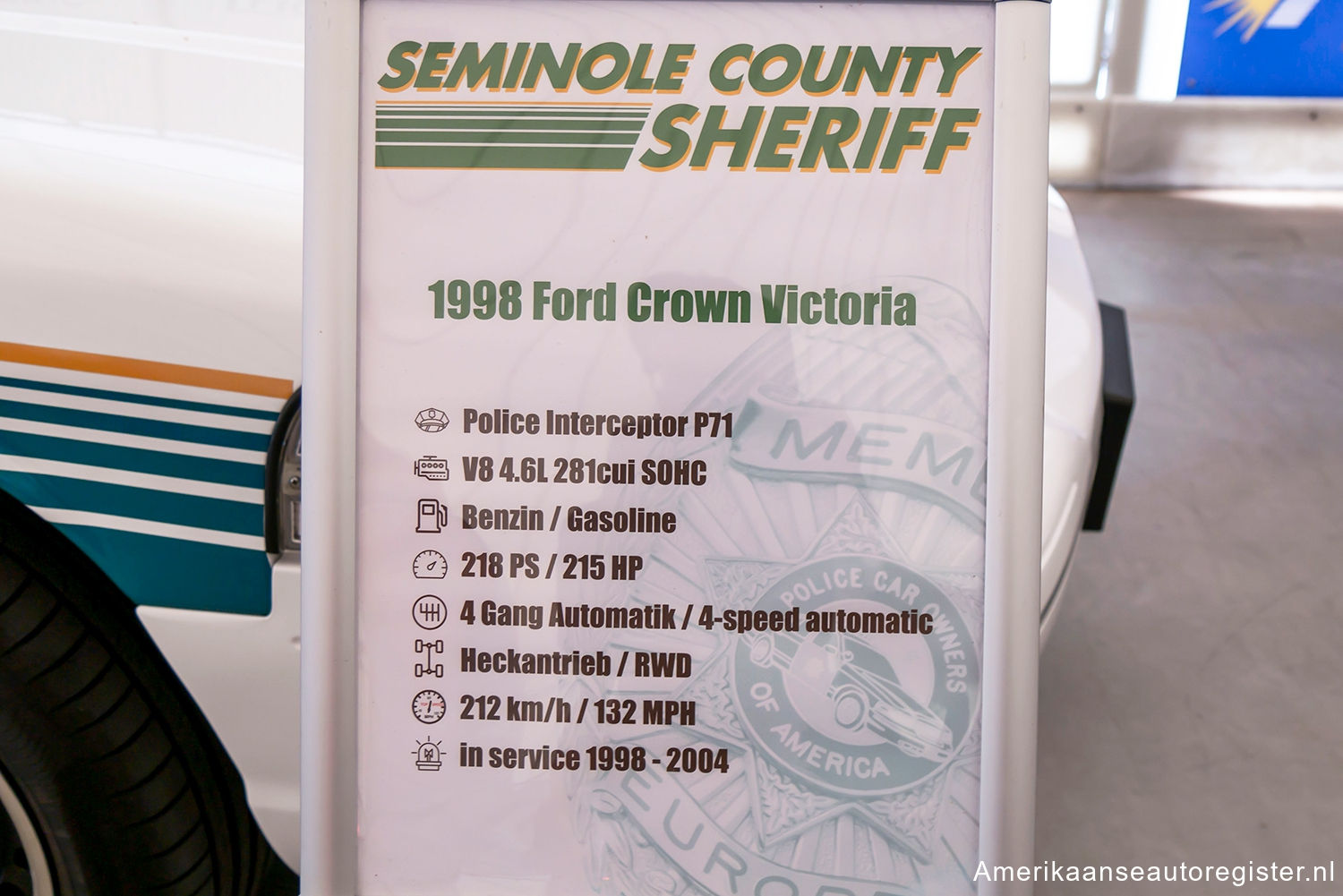 Ford Crown Victoria uit 1998